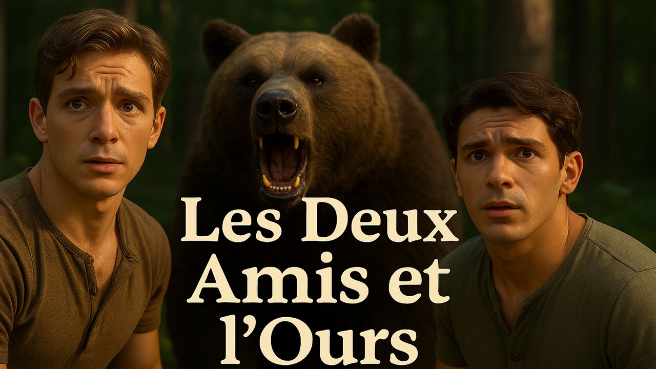 Les Deux Amis et l’Ours | Test d’Amitié Véritable | Conte Moral Animé