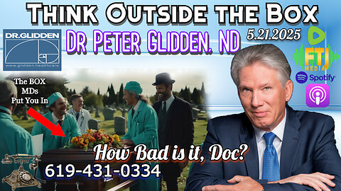 Dr Glidden LIVE 619-431-0334 Call-In