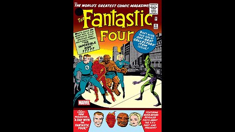 Fantastic Four #11 1962 Facsimile Comic Book Review