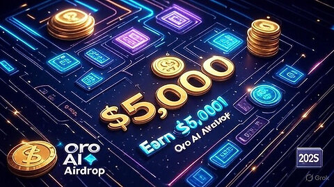 How to Earn $5,000 with the Oro AI Crypto Airdrop in 2025!
