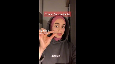 Cloves for toothache