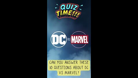 10 Question Marvel vs DC Quiz: Which Side Are You On? #marvel #dc #quickquiz