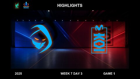 RGE vs MKOI Highlights Game 1 - LEC Spring Split W7D3 2025 - Rogue vs Movistar KOI G1