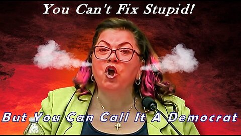 You can't fix stupid, BUT, you can dress it up and call it a Democrat!