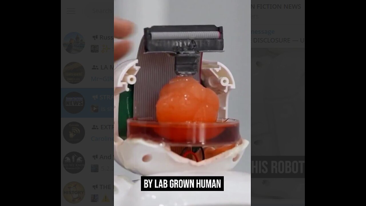 🔥🔥🔥 Soon they'll be growing synthetic humans with brain chips & Westworld robots with human flesh