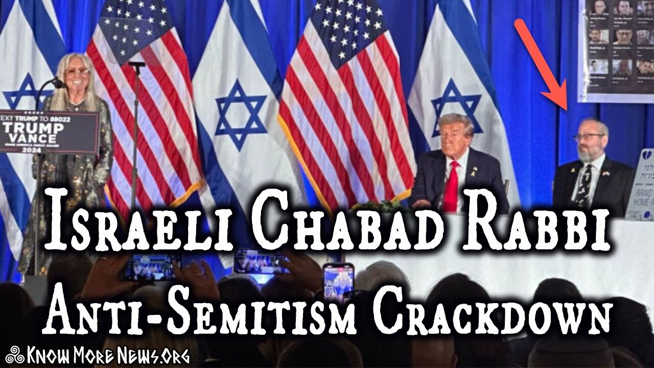 Trump Picks Israeli Born Chabad Rabbi to lead Anti-Semitism Crackdown | Know More News w/ Adam Green