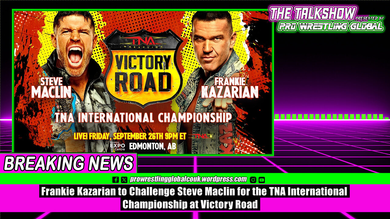 Frankie Kazarian to Challenge Steve Maclin for the TNA International Championship at Victory Road