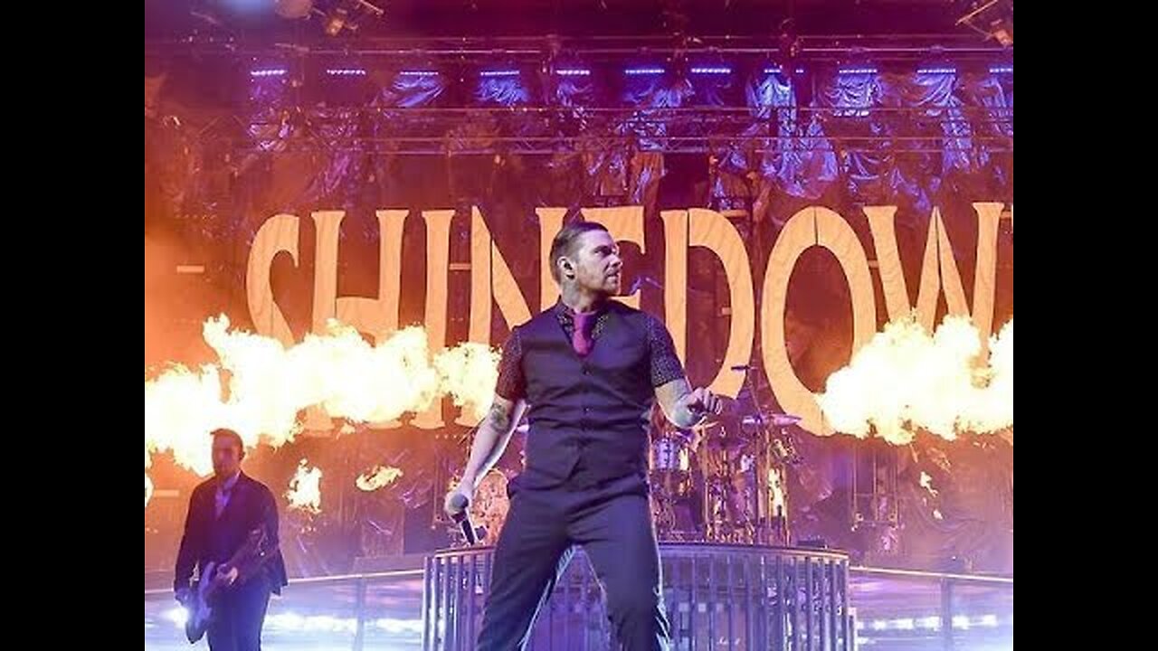 SHINEDOWN LIVE IN CLEVELAND ( 3 Full Songs ) Part 1.