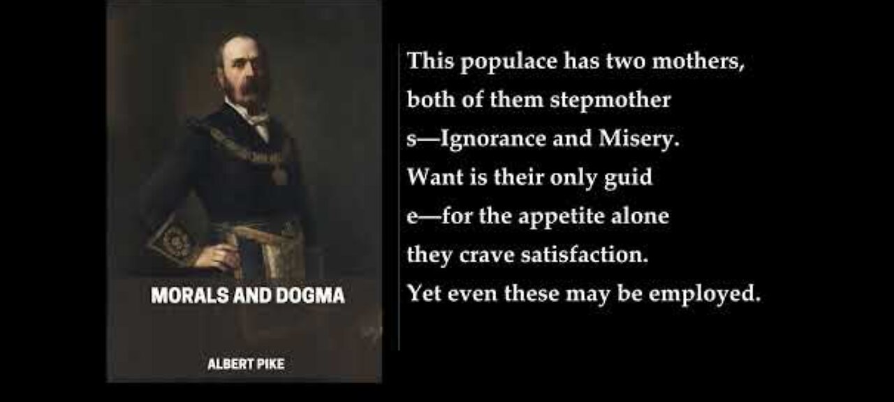MORELS AND DOGMA - ALBERT PIKE (3of3)