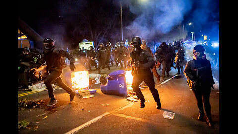 LIVE Saturday Night protest in Portland with Patriots