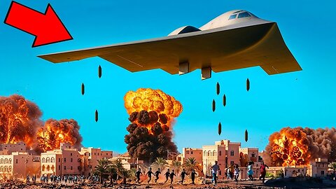 REVENGE DAY! The First Attack of US B-2 Spirit on the Enemy Target in Middle East