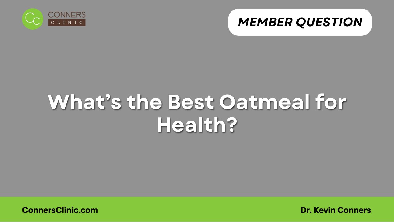 Best Oatmeal for Health