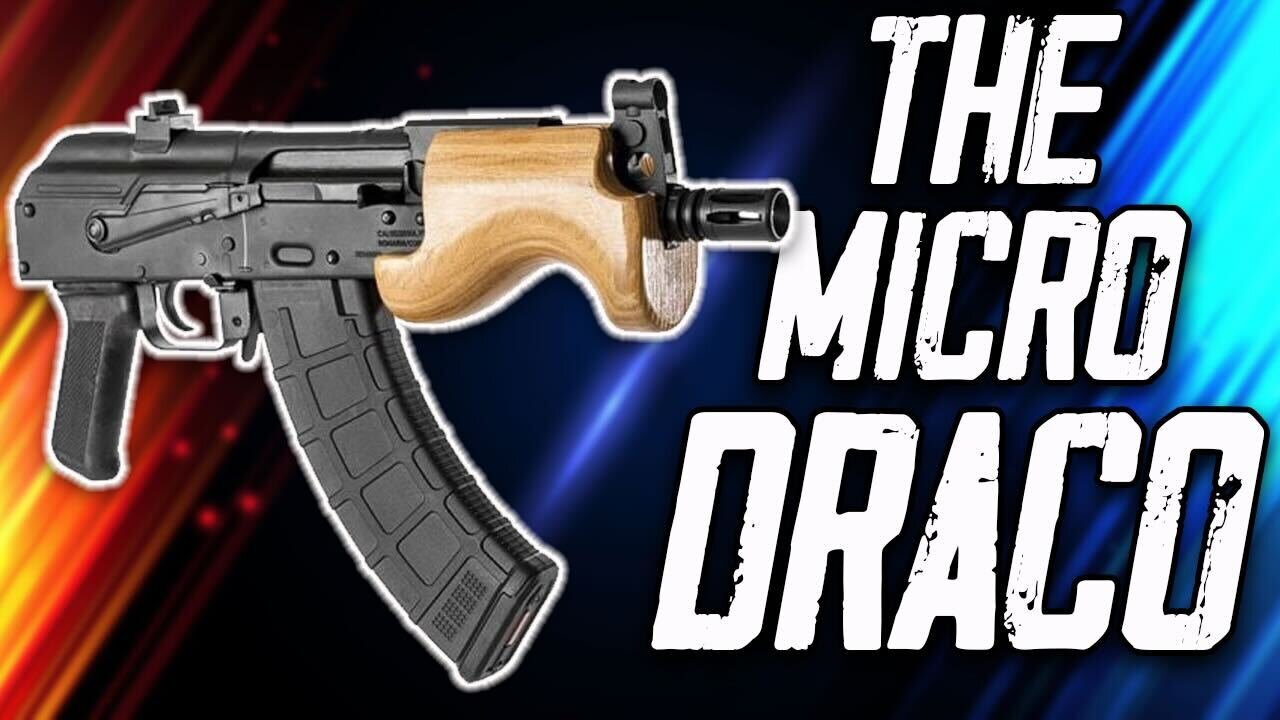 The Century Arms Micro Draco AK Pistol