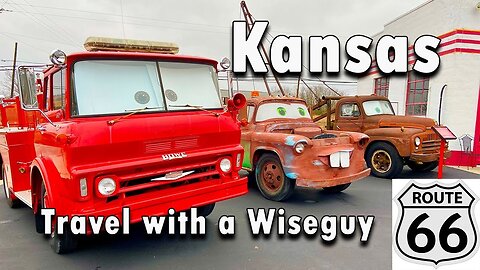 Route 66 Kansas - only 3 towns and 13 miles!