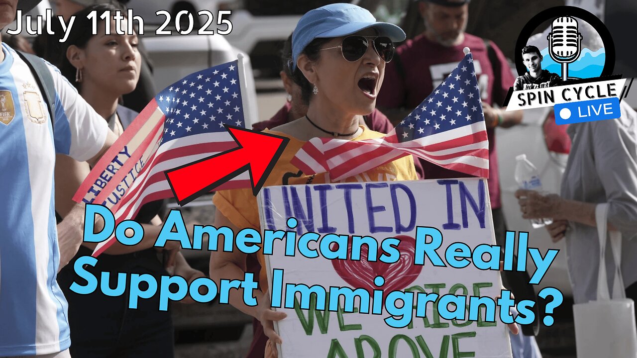 Dirty Laundry: Trump's Deportation Surge, Epstein, and Trans Clinic. Spin Cycle LIVE! 7/11/25