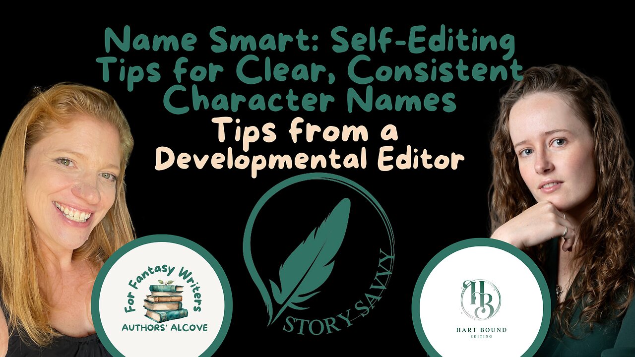 Episode 44: Name Smart: Self Editing Tips for Clear, Consistent Character Names