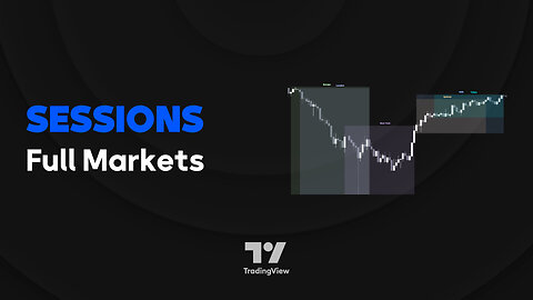 📊 Sessions Full Markets Indicator - Forex Stocks Index 7 Time in #Tradingview [#TradingFinder]