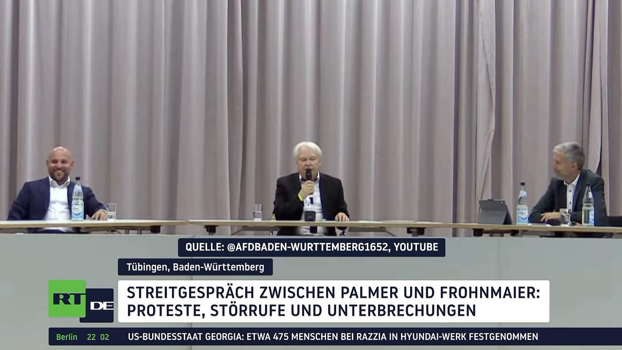 Aufgeheizte Stimmung in Tübingen: AfD-Debatte löst Proteste aus