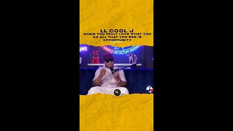 @llcoolj When you truly love what you do all that you see is opportunity
