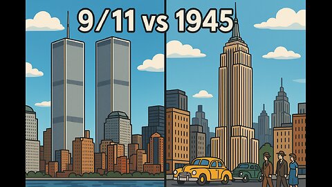 9-11 vs 1945 Empire State Building