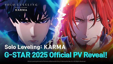 Solo Leveling: Karma - Official G-Star 2025 Trailer
