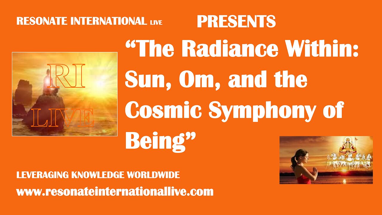 “The Radiance Within: Sun, Om, and the Cosmic Symphony of Being”