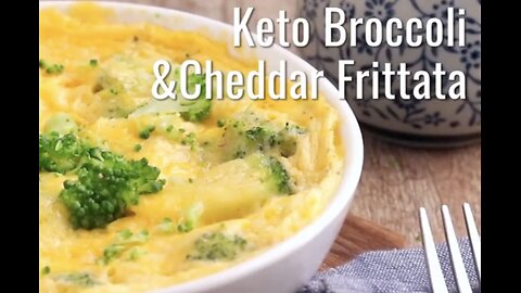 Cheesy Broccoli Egg Bake Quick,( Keto & Satisfying)