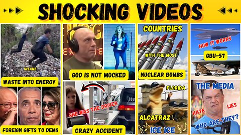 Shocking Videos! Compilation of Videos that will blow your mind