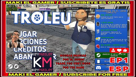 🚋 TROLEU (EP1) (ESP) | ( #troleu / #keymailer ) ¡TU PRIMER DÍA COMO CONDUCTOR DE TROLEBUS!