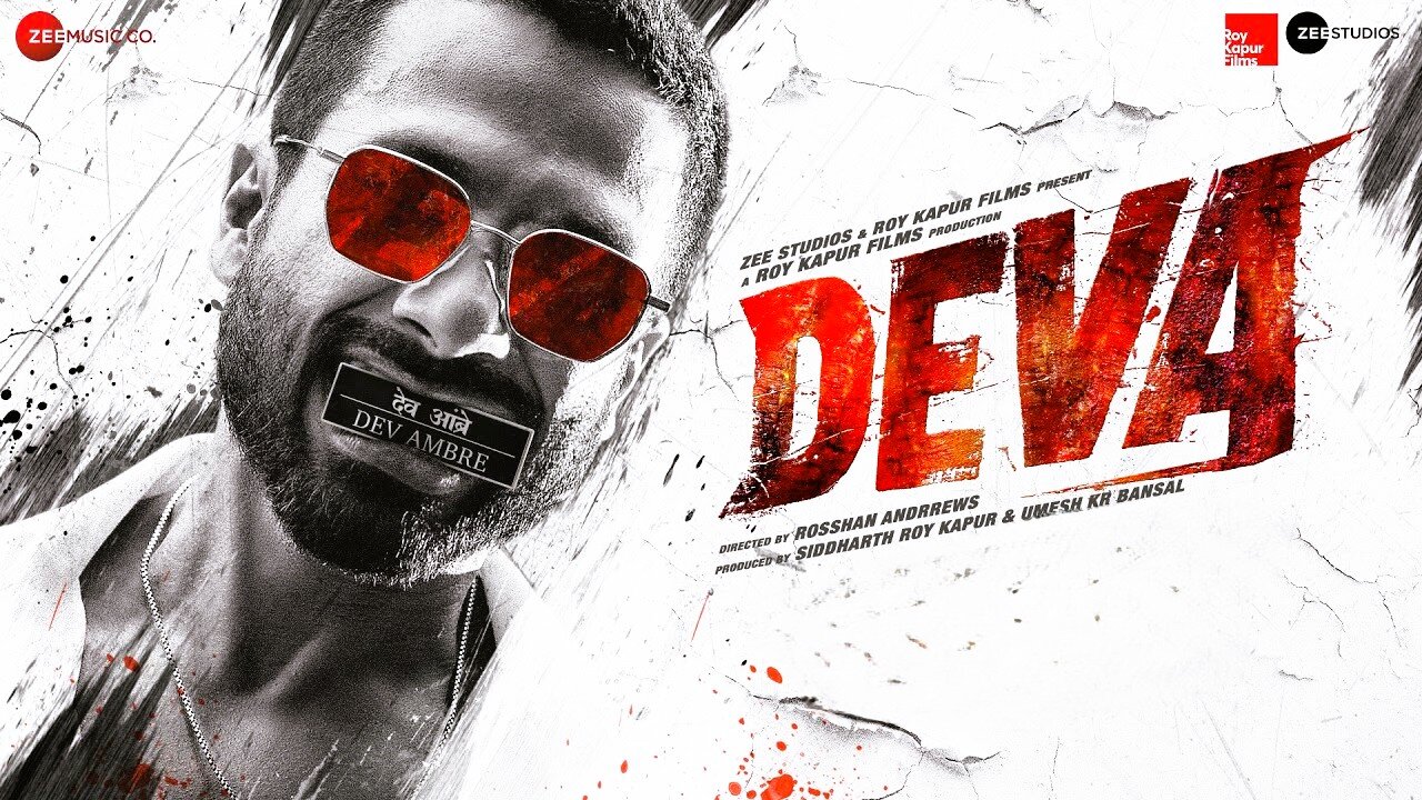 Deva | Official Trailer l Shahid Kapoor | Pooja Hegde | Rosshan Andrrews |