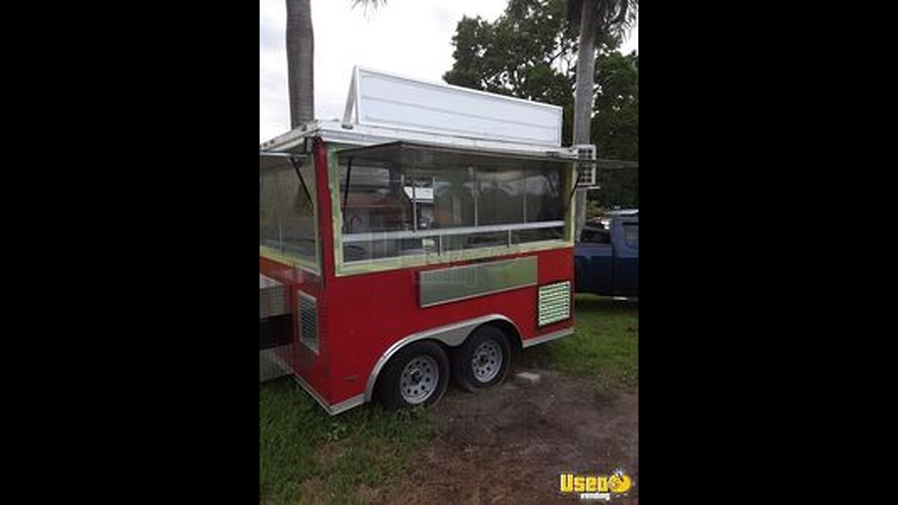 Versatile - 2018 8' x 12' Food Concession Trailer | Mobile Vending Unit for Sale in Florida!