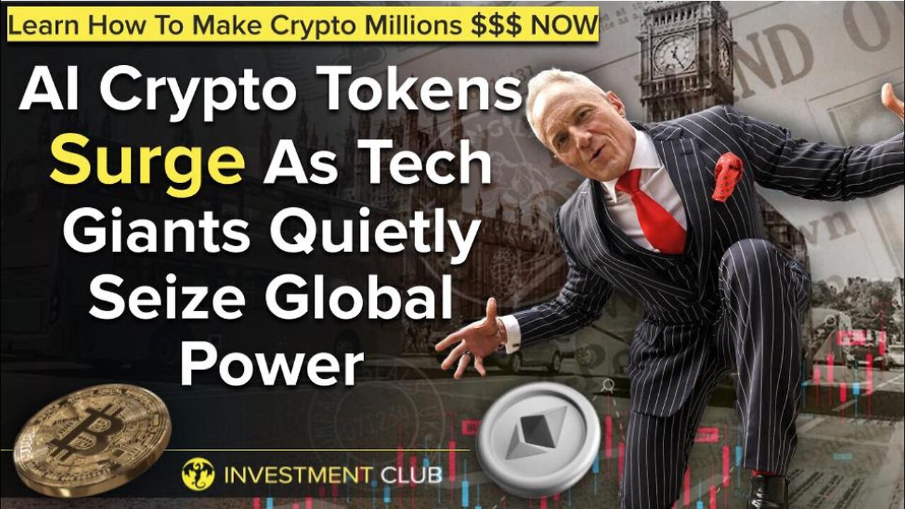 AI Crypto Tokens Surge As Tech Giants Quietly Seize Global Power