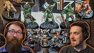 Ben does a Warhammer with his boy - Tom and Ben