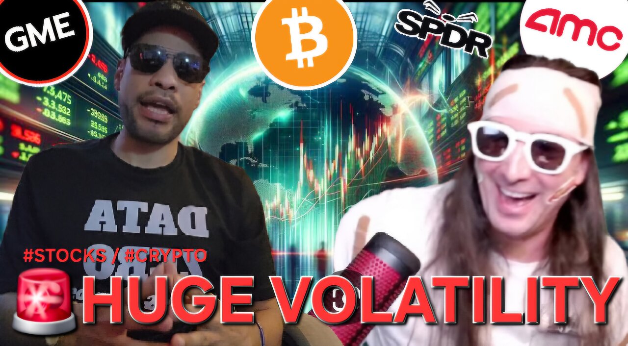 MASSIVE VOLATILITY INCOMING FOR STOCKS & CRYPTO WILL YOU BE READY