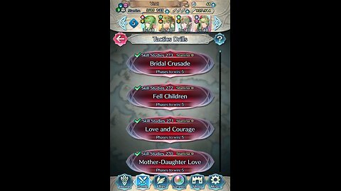 Bridal Crusade (Fire Emblem Heroes, Tactics Drills, Skill Studies 273)