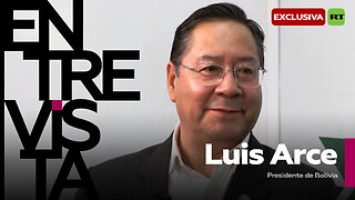 Luis Arce en exclusiva a RT: La derecha quiere “entregar al imperialismo nuestros recursos”