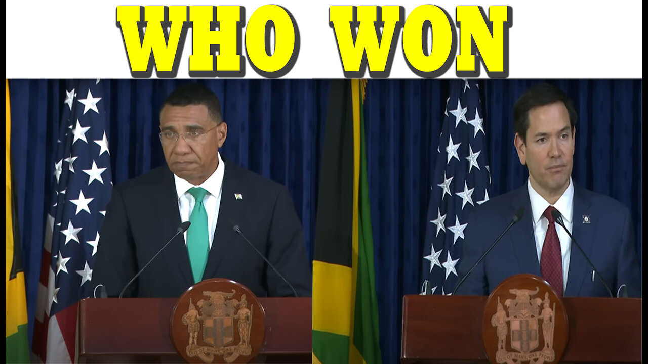 Marco Rubio Jamaica Visit Explained.
