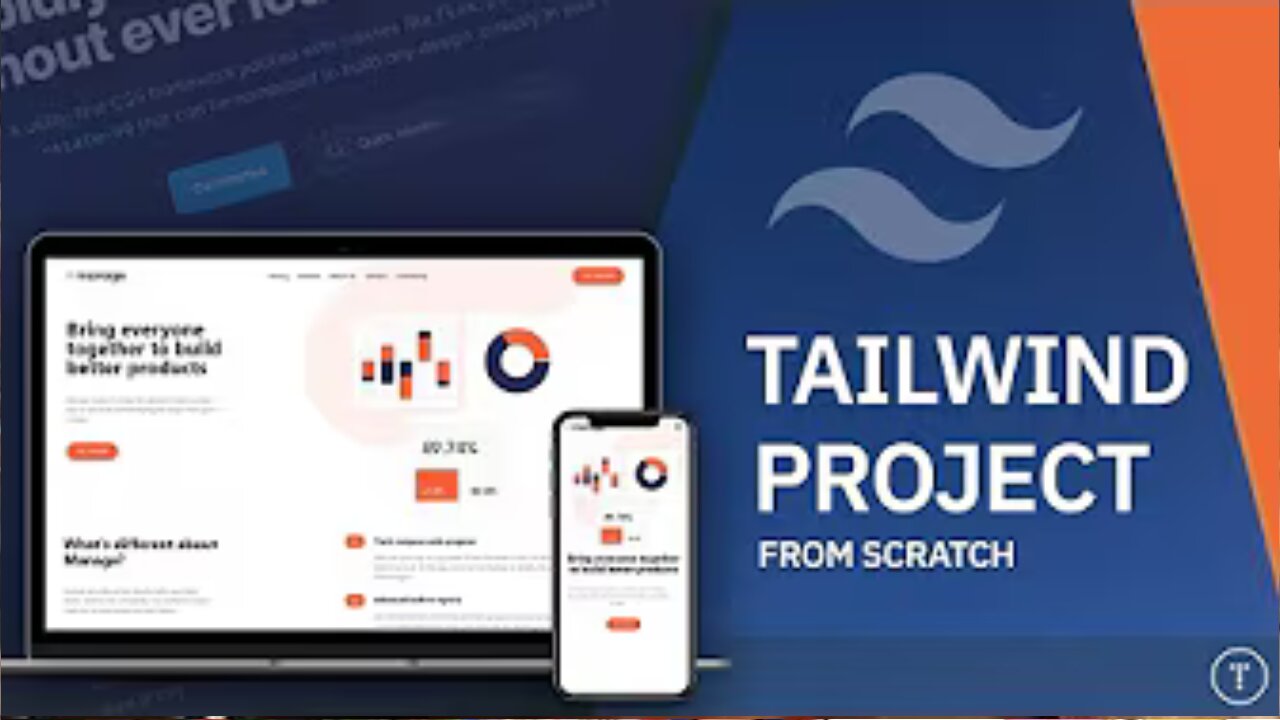 🎨⚡ Tailwind CSS Crash Course 🚀 | Build a Project from Scratch!
