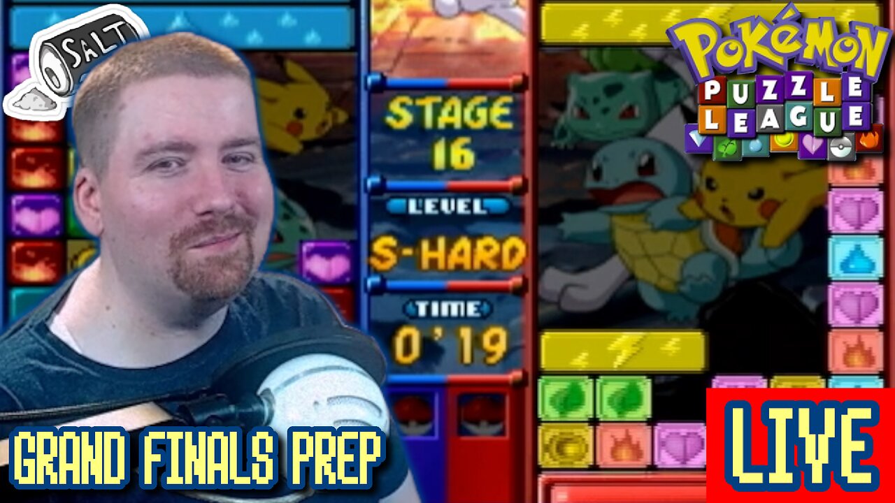Friday Night Salt Mines: Finally Proper Tournament Prep Edition [Pokémon Puzzle League Speedruns]