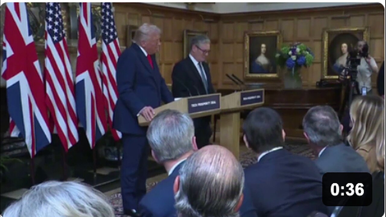 President Trump told he is the only person in the world to stop the starvation of children and the demolition of Gaza