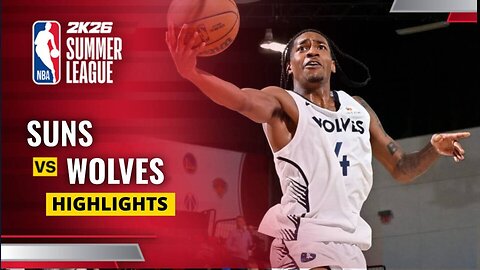 Minnesota Timberwolves vs Phoenix Suns Full Game Highlights | 2025 NBA Summer League