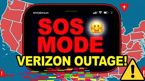 Verizon Outage: Thousands Stuck in SOS Mode Across U.S. | 23,000 Reports in Hours