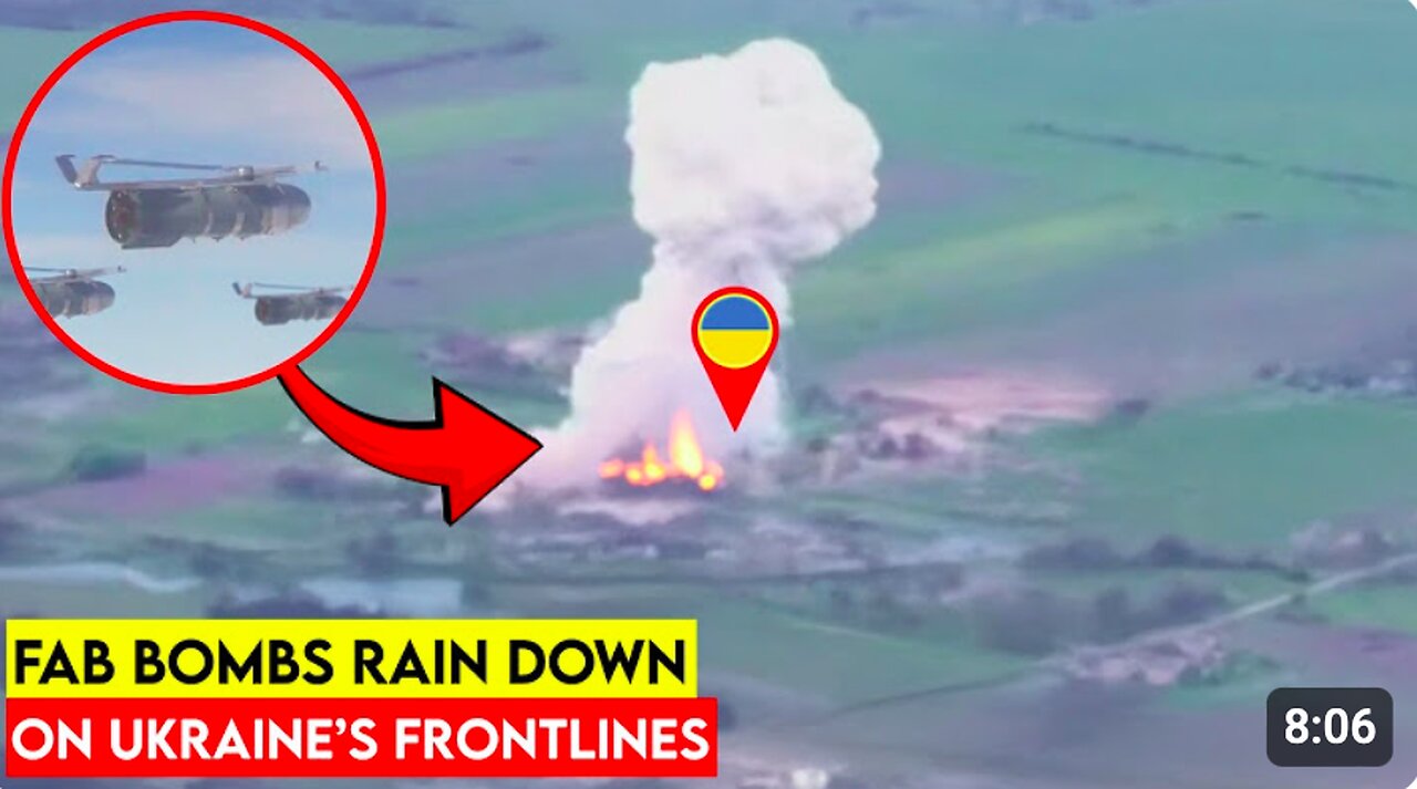 Russia’s FAB Bombs Make Headlines Again—What the Western Media Won’t Show You!