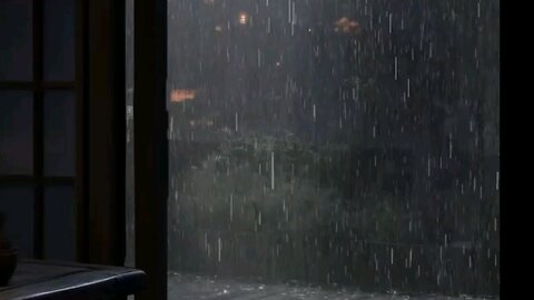 relaxing rain sound