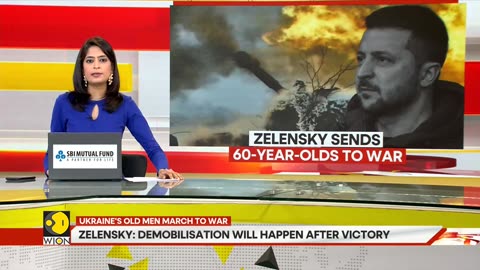 Russia-Ukraine War: Zelensky Sends 60-Year-Olds To War WION GRAVITAS