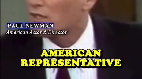 Israel Controls USA , Paul Newman was ahead of his time