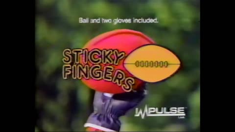 August 20, 1986 - Sticky Fingers, a Toy Involving a Ball and a Glove