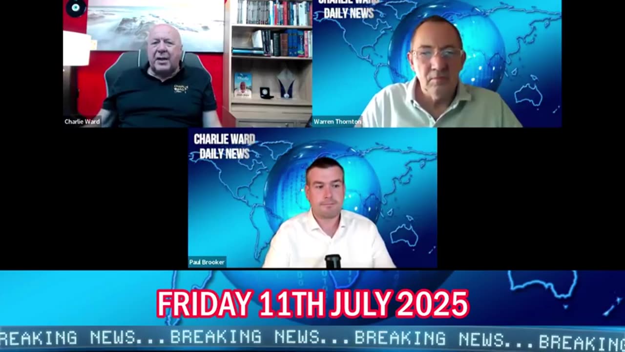 CWS DAILY NEWS WITH CHARLIE WARD, PAUL BROOKER & WARREN THORNTON FRIDAY 11TH JULY 2025