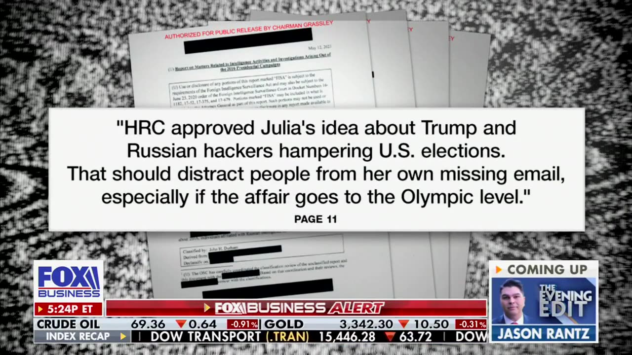 Gregg Jarrett: How Russiagate Players May Have Inadvertently Extended Their Statute Of Limitations