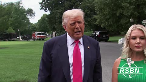 WATCH: "At the end of 50 days, it's gonna be too bad," Trump responds to a question regarding Putin